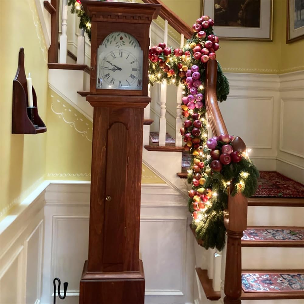 Christmas Garlands Artificial Pine Garlands for Mantle Real Touch Pine Greenery Garland for Table Wall Fireplace Indoor Outdoor Decoration (1, 6 Ft) - Image 7