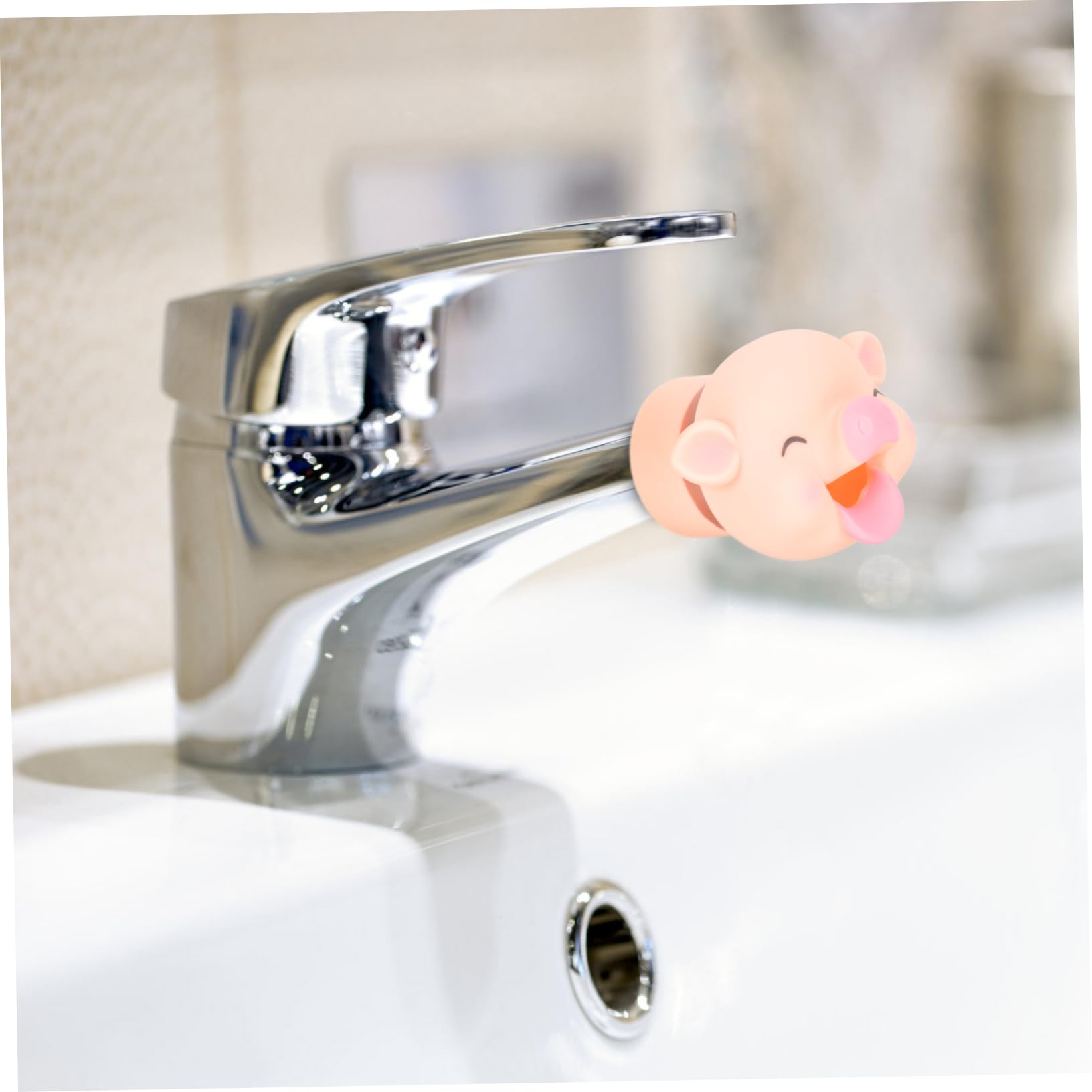 Abaodam 4pezzi Rubinetto Estensore Animale Per Prolunga Per Lavabo Per Lavaggio Mani e Facile Accessorio Per Infantile