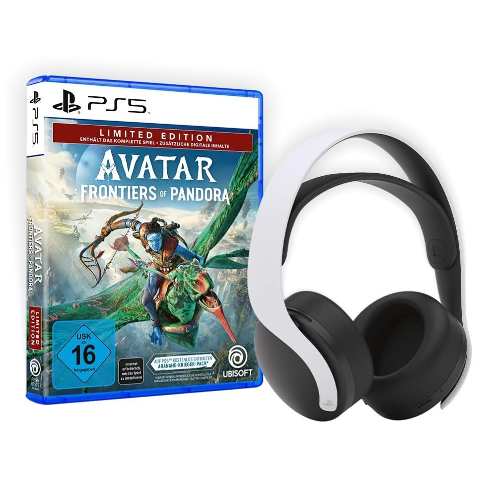 PlayStation Pulse 3D Wireless Headset + Avatar Limited Edition PS5 