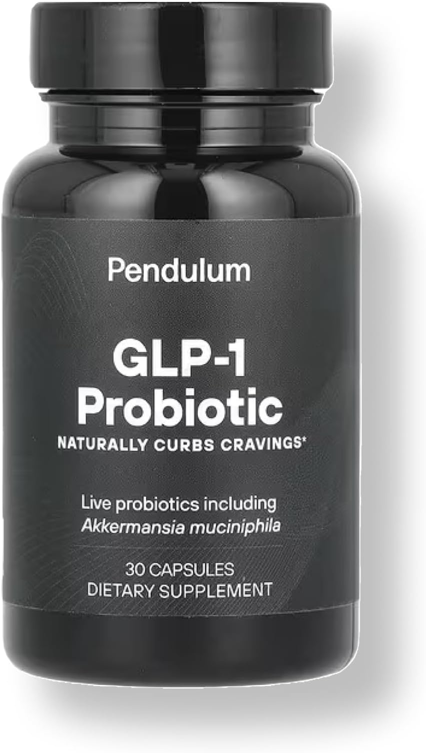 Pendulum GLP-1 Probiotic โ Supports Appetite Control and Craving Management, Naturally | Improves Regularity & Gut Health with Akkermansia & Other Strains (30 Capsules)