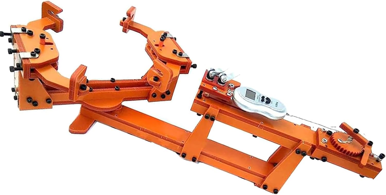 Tennis Racket Stringing Machine, 360° Racquet Rotation/Anti Slip Pull Wire Restring Tools with a Full Set of stringing Tools