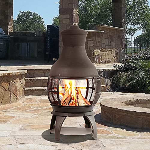 Bali Outdoors CH06 Wood Burning Chimenea thumb #5