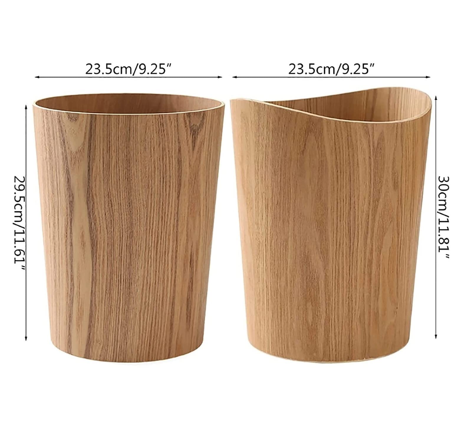Pattumiera – Design moderno Pattumiera Per La Casa Creativa Cestino Per Rifiuti In Legno Per L'ufficio Del Soggiorno Del'hotel Pattumiera Multipat