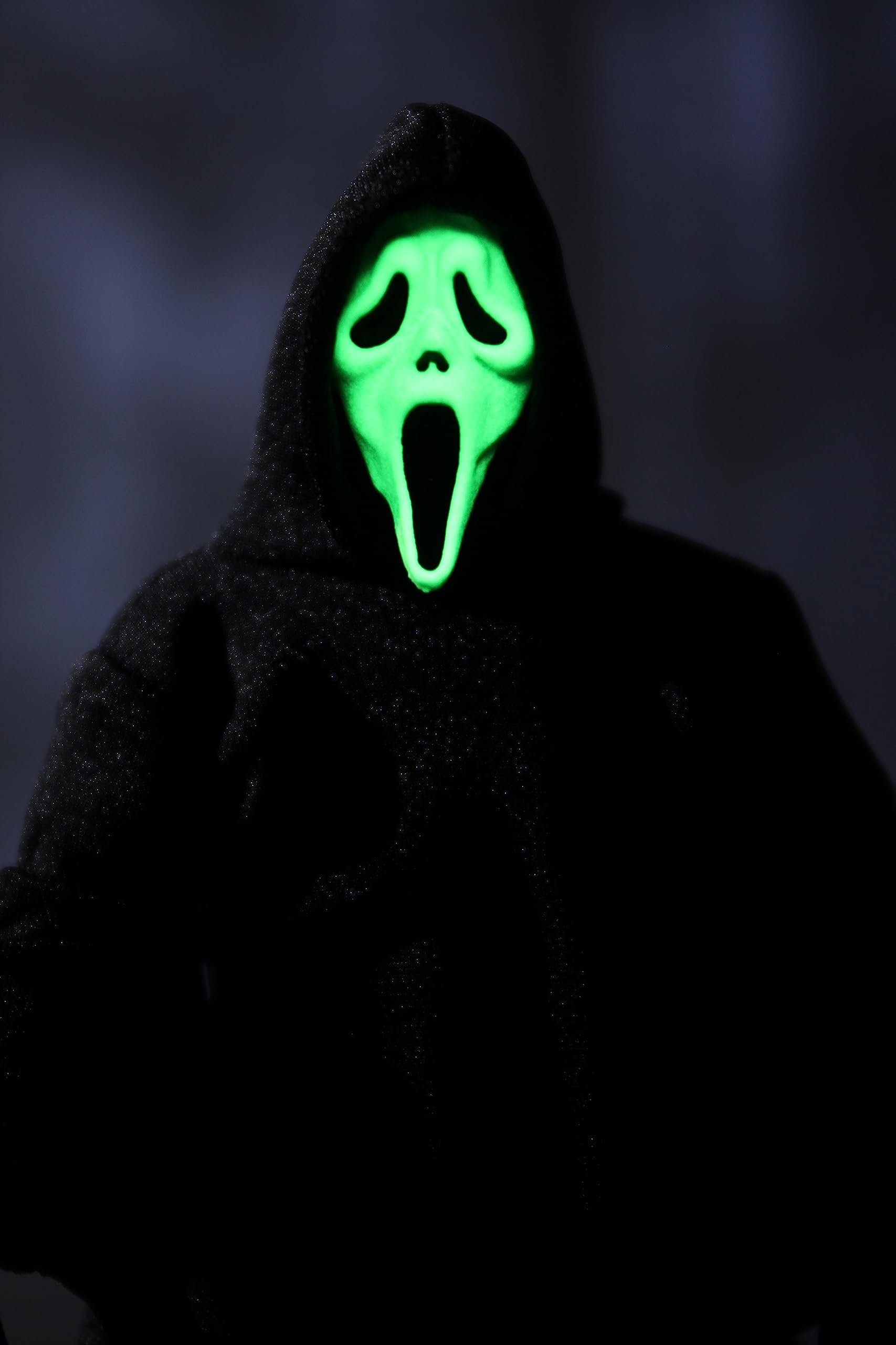 NECA Figura acción Ghostface 18cm | Scream - Figura de acción Ultimate de 7 pulgadas - Cara fantasma