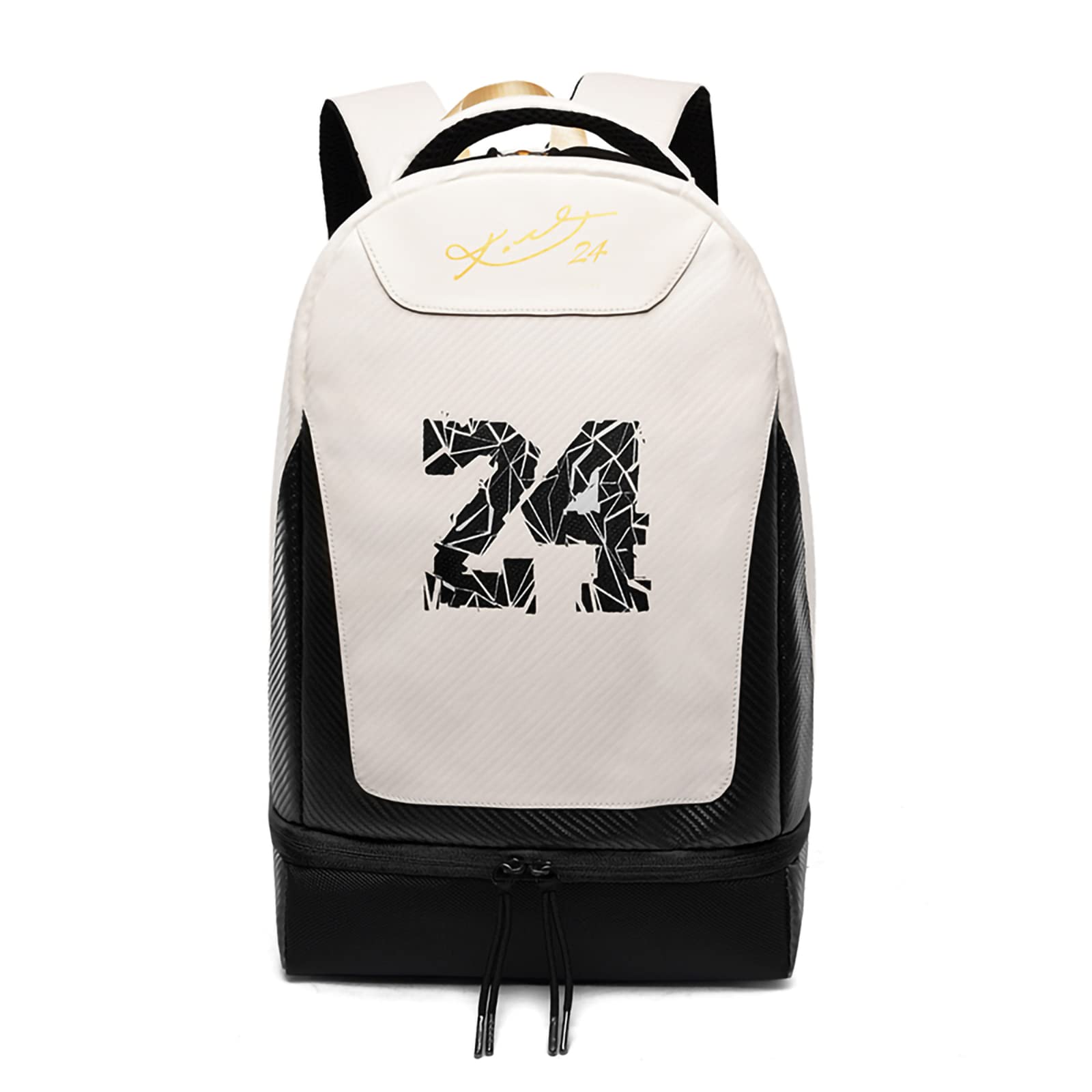 Unisex Casual Backpack Number 8 24 Basketball Backpacks Teen Large Capacity Backpack Sports Backpack