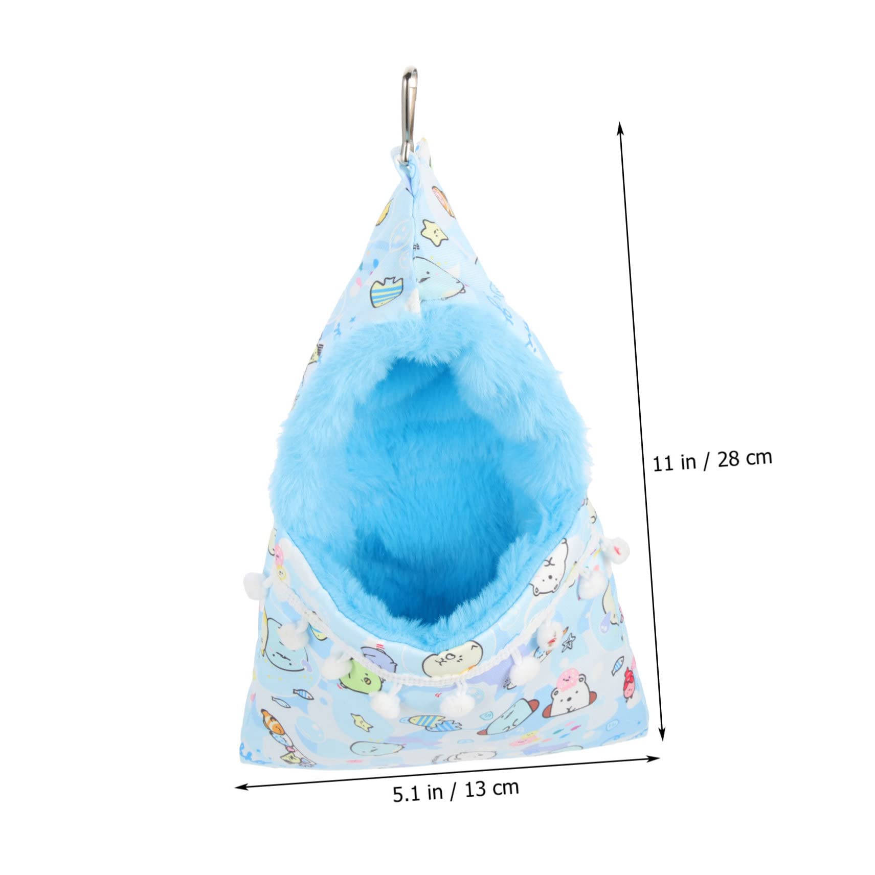 Supvox 4 Stück Sugar Glider Schlafsack Liebenswert Käfig Chinchilla Hängematte Igel Bett Rattenzubehör Für Den Käfig Frettchen Zubehör Hamstertasche Hamsterhaus Warm Halten Segeltuch