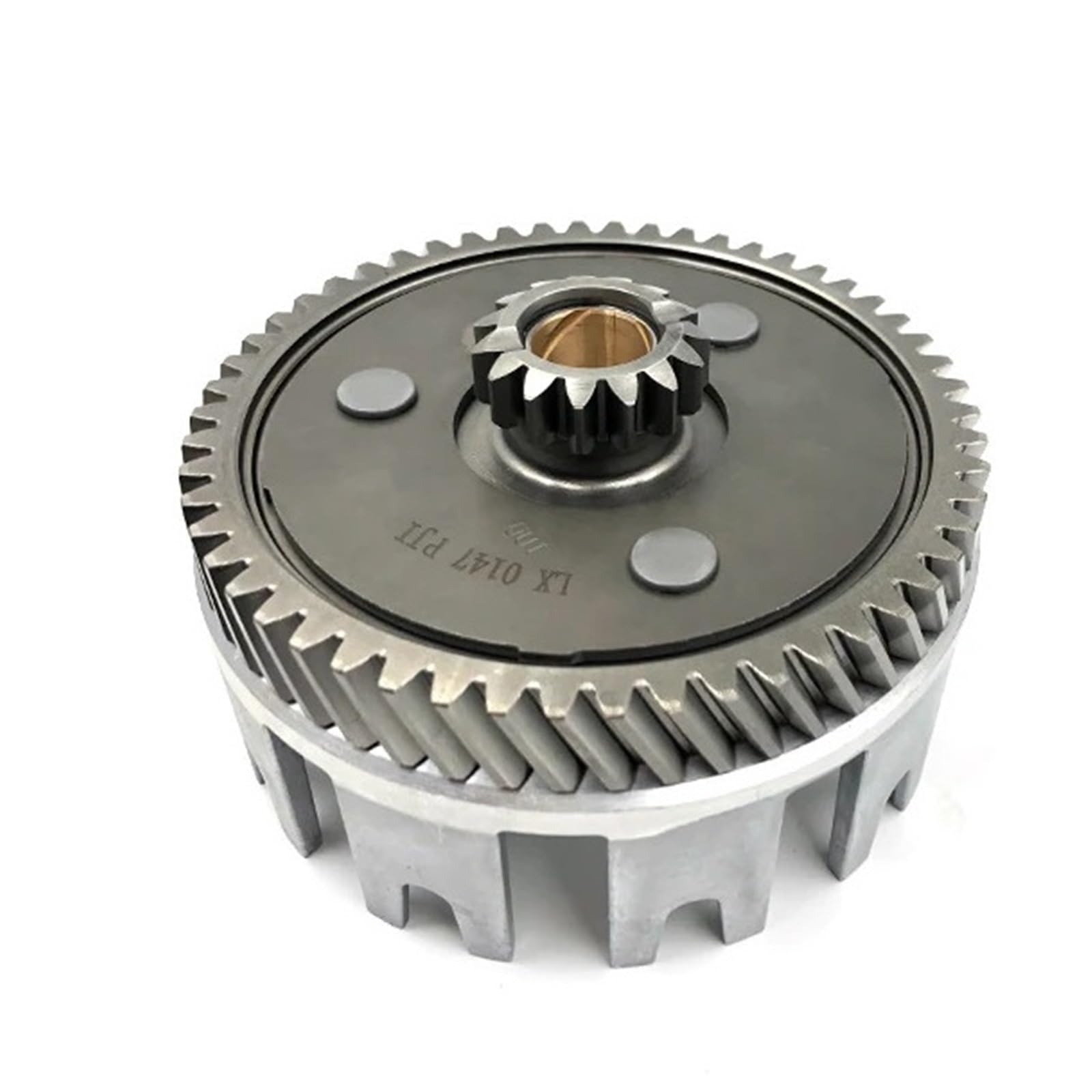 Dgoingpi Clutch Outer Cover Manual Transmission Housing Fit For Yamaha Dt230 Fit For Loncin Mt250 Gpx Tse250 Clutch Center Inner Hub Pressure Plate Motorcycle Clutch Assembly(Clutch Outer Cover)