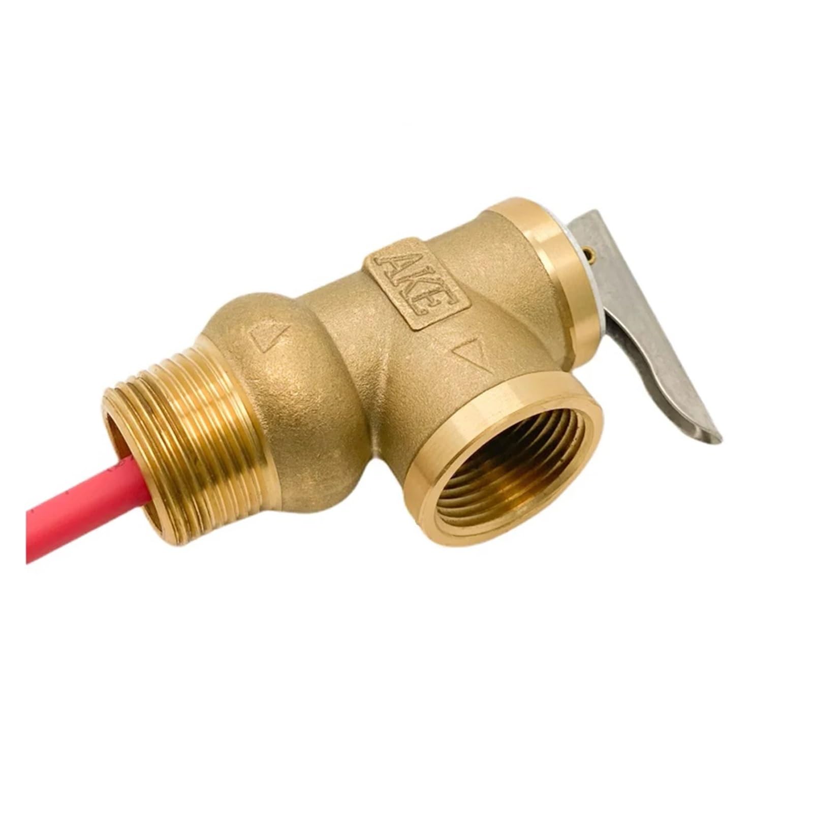 Valvula Antiretorno Agua Válvula de seguridad alivio presión y temperatura T/P DN15 DN20 99C Disponible en opciones 0,7/0,8/0,9/1Mpa para calderas de aceite(DN20,1.0MPa)