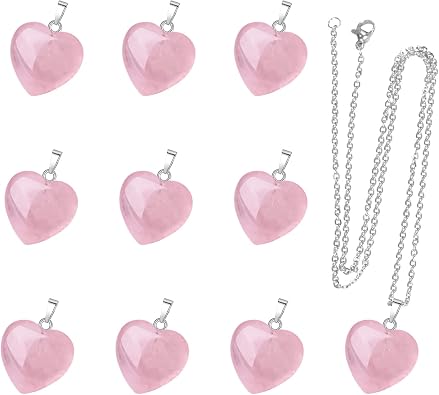 AD Beads Natural Stone Charms Healing Stone Beads Pendants for Jewelry Necklace Making