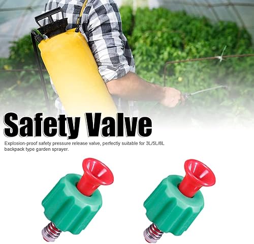 Miniatura 7 de Válvula de alivio de presión, compresor de aire duradero, válvula de alivio de presión, válvula de seguridad de hombro, rociador de jardín para