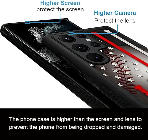 Miniatura 4 de TnXee Funda compatible con Samsung Galaxy S23 Ultra, funda protectora antideslizante y a prueba de golpes para niños y niñas, funda de goma de