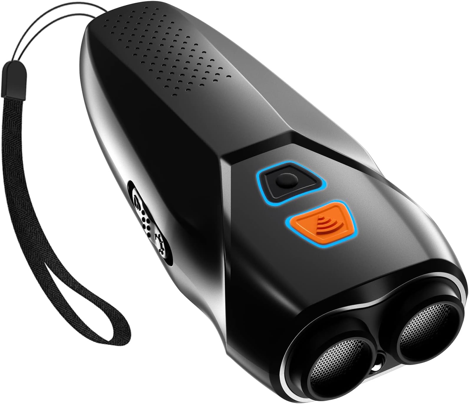 YNTT Dog Barking Control Devices Dual Sensor Anti Barking Device with Training/Deterrent Modes Dog Whistle to Stop Barking Ultrasonic Dog Barking Deterrent with LED Flashlight 25 FT Range Rechargeable