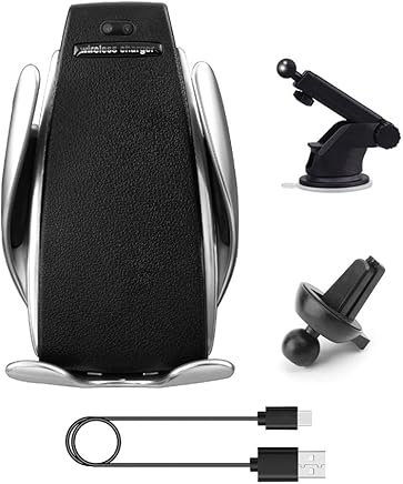 Guangtian IR Autom?tico Sujeci?n Qi Cargador de Coche Inal?mbrico Ventilador de Aire + Aspiraci?n Soporte para Tel?fono Soporte de Montaje para iPhone Samsung Huawei Android Celular Guangtian IR Autom?tico Sujeci?n Qi Cargador de Coche Inal?mbrico Ventilador de Aire + Aspiraci?n Soporte para Tel?fono Soporte de Montaje para iPhone Samsung Huawei Android Celular