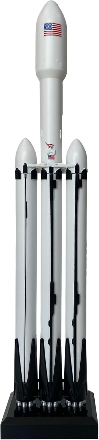 Space X Falcon Heavy 1/233 Diecast Rocket Model