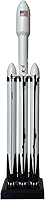 Vista 5 de Space X Falcon Heavy 1/233 Modelo de cohete fundido a troquel