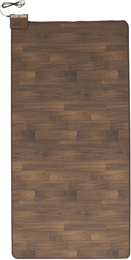 Amazon | [山善] フローリング調 ホットカーペット 1畳 (176cm×88cm