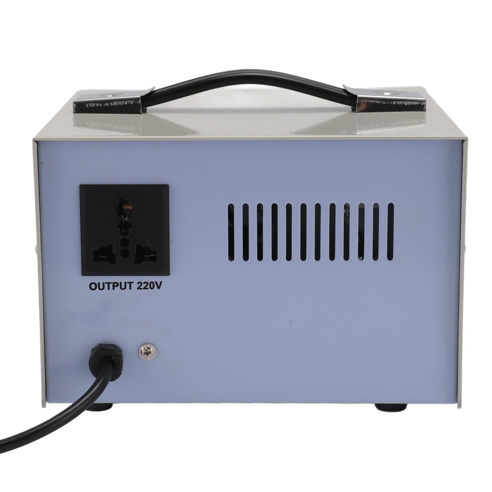 Automatischer Spannungsstabilisator mit 2 Sicheren Drähten, Variabler AC-Spannungsregler, 1000 W, 160–250 V Eingang, 220 V Ausgang, Variabler Transformator, 3 (EU-Stecker)
