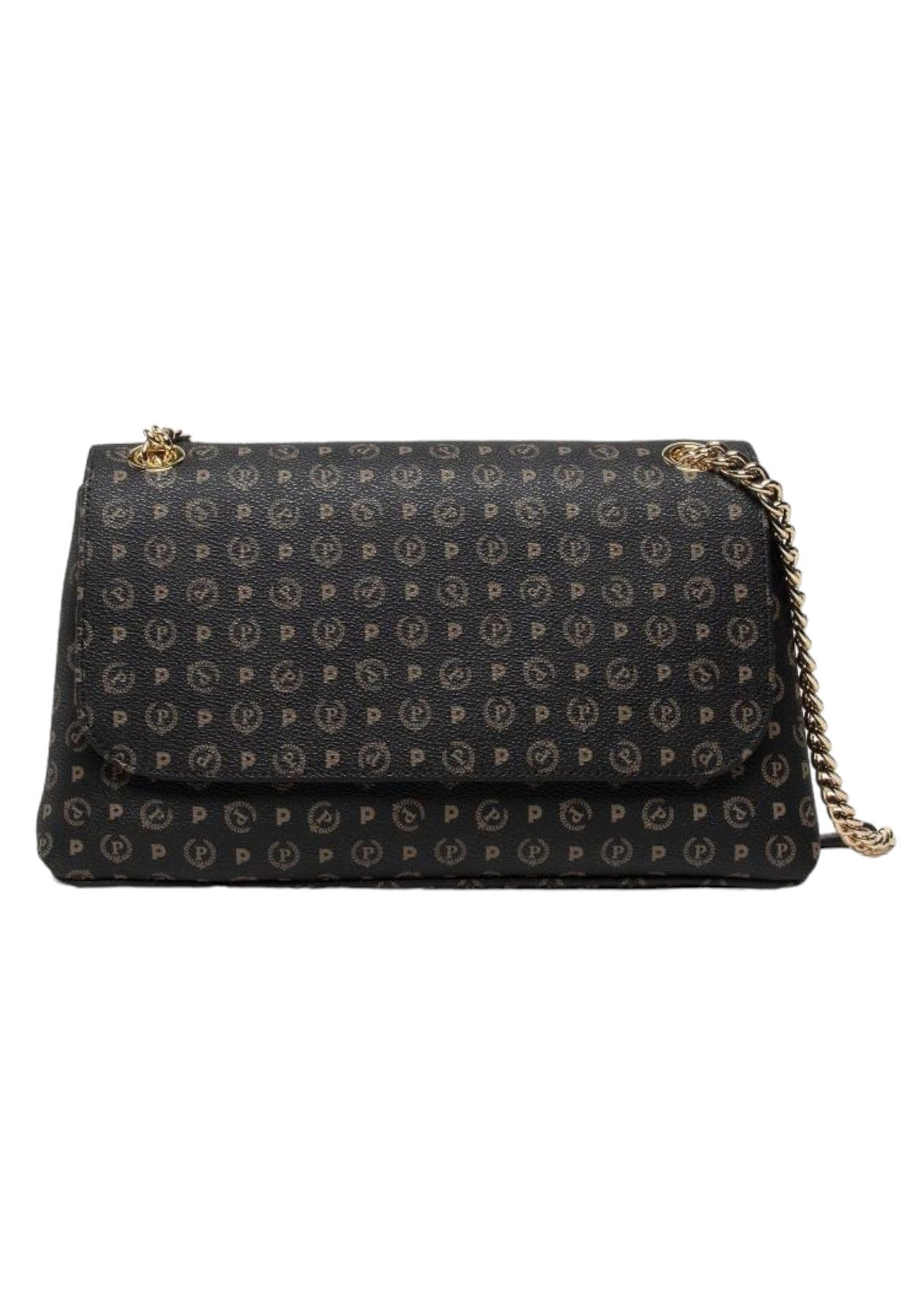 POLLINI HERITAGE LOGO CLASSIC SHOULDER BAG
