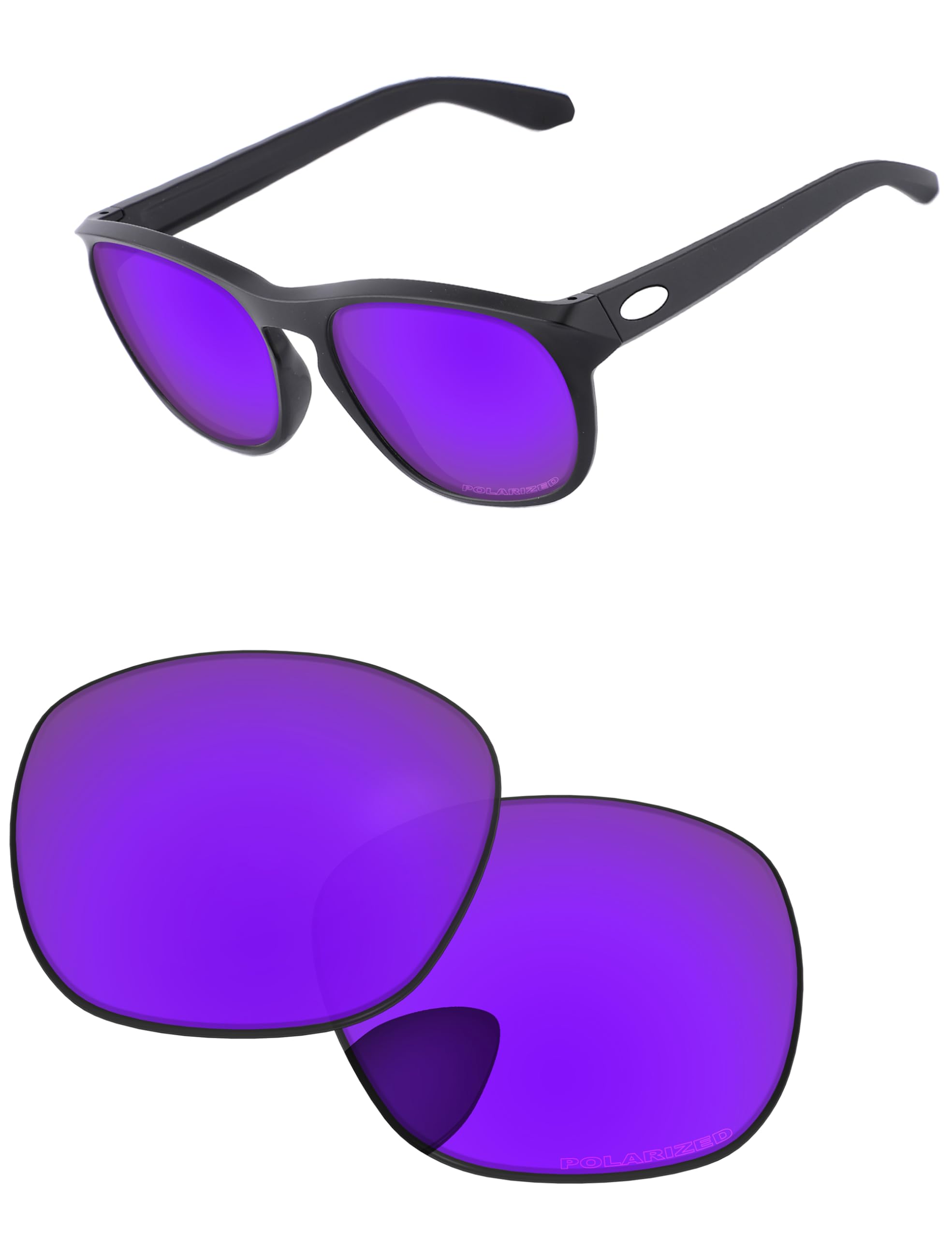 Replacement Lenses for Oakley Manorburn OO9479 56mm Sunglass - Precision Fit, UV Block &amp; Impact Resistant