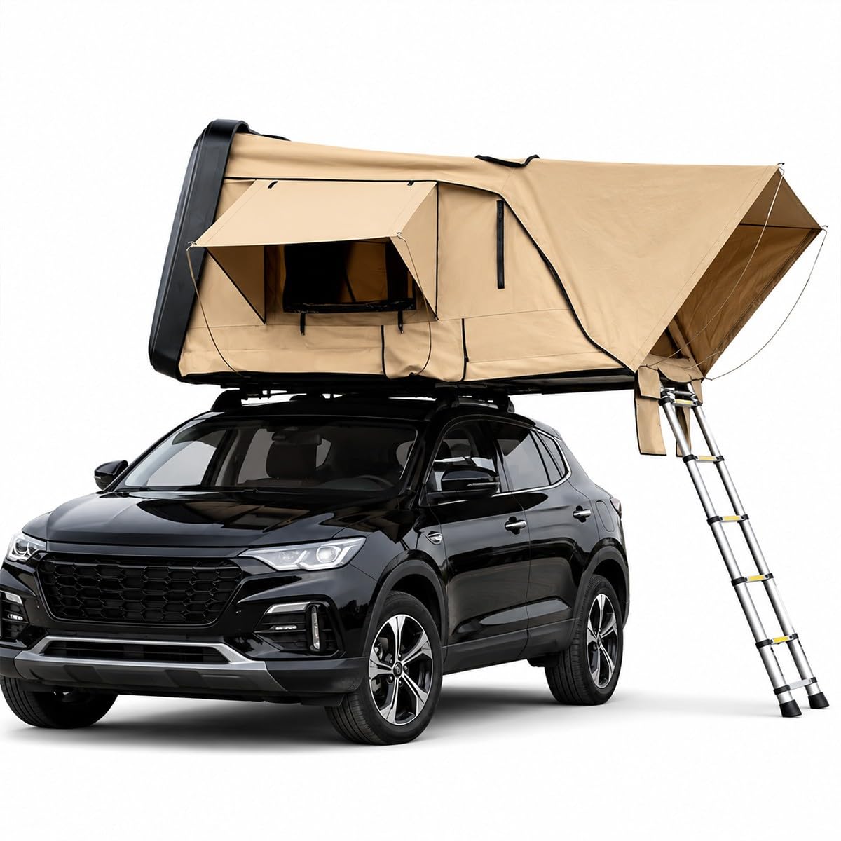 Tienda de Techo Rígida 4-5 Personas Camping Coche