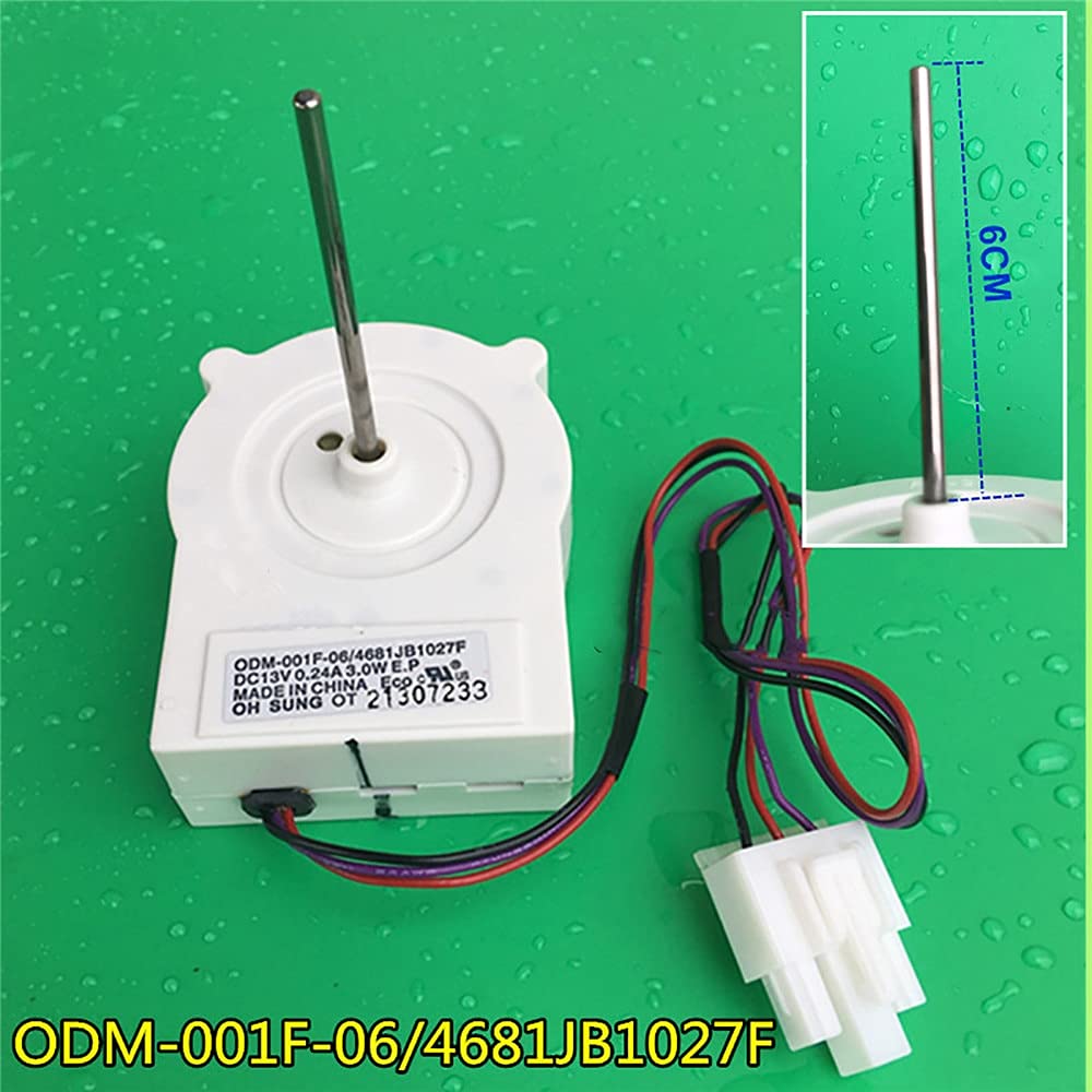 Universal Kühlschrank DC Lüftermotor Ersatz OMD-001F-06/4681JB1027F Bürstenloser Motor für Kühlschrankzubehör Ersatzteile