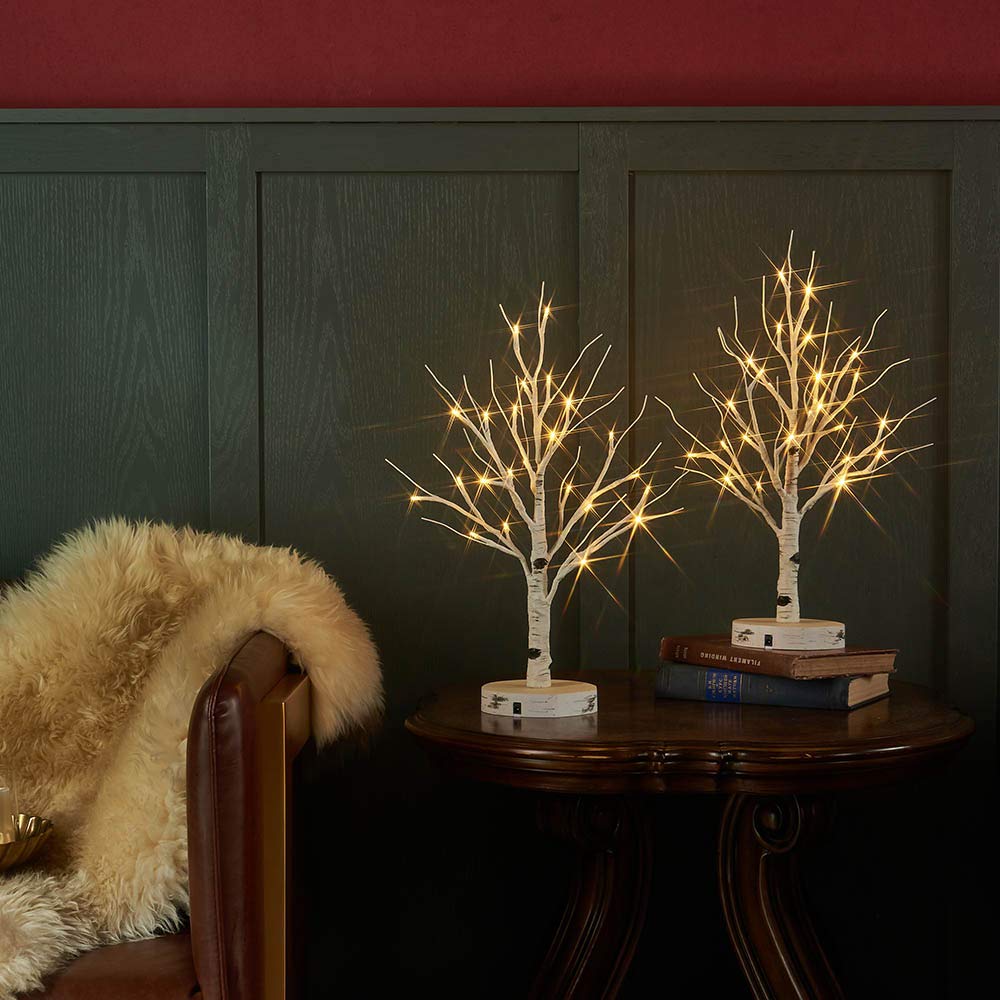 Amazon.co.jp: ブランチツリー LED シラカバツリーライト ミニ USB付き