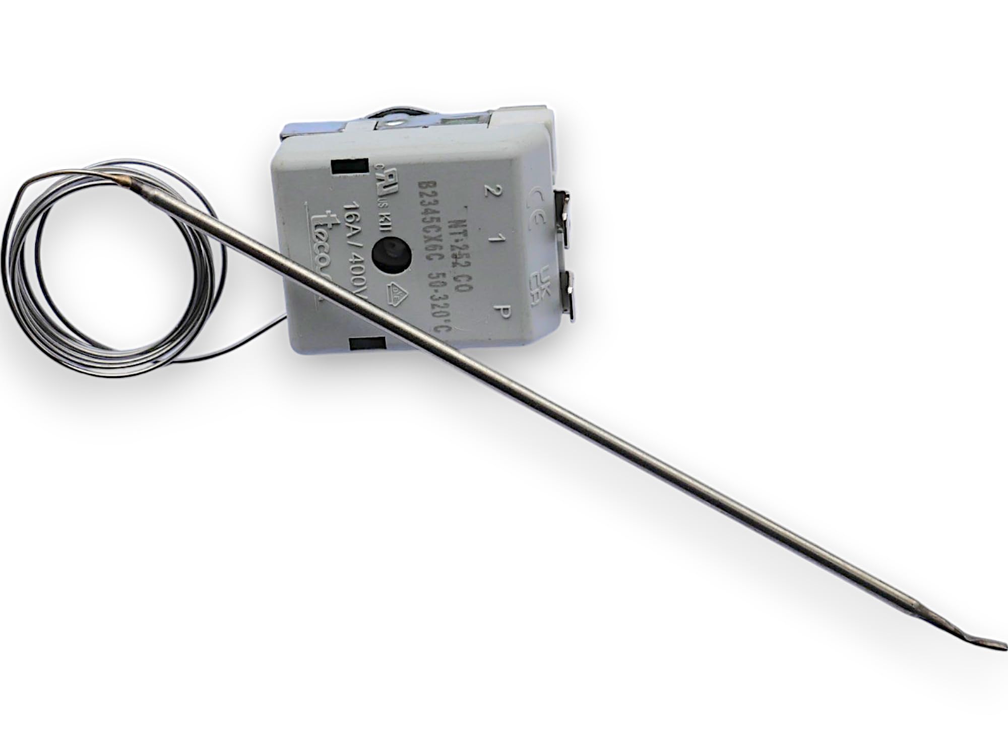 Thermostat 50-320 °C max 1 NO 1 -polig Backofen Pizza Grill Original Tecasa 1000mm NT 252