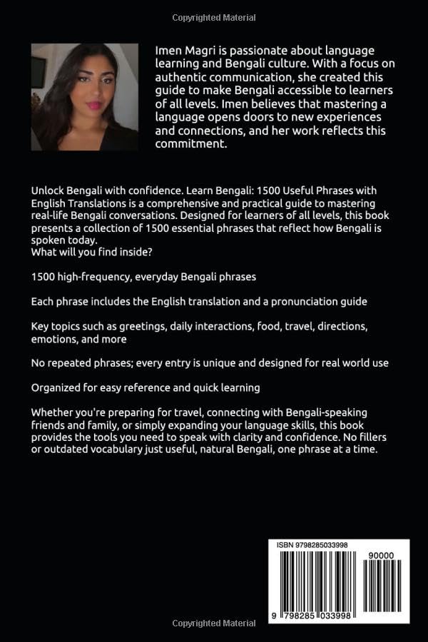 Learn Bengali: 1500 Useful Bengali Phrases with English Translations image 3