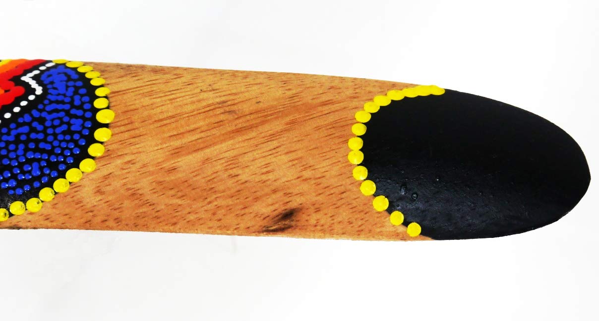 Amazon | ブーメラン シャ－ク柄 オーストラリアお土産 アボリジニ A