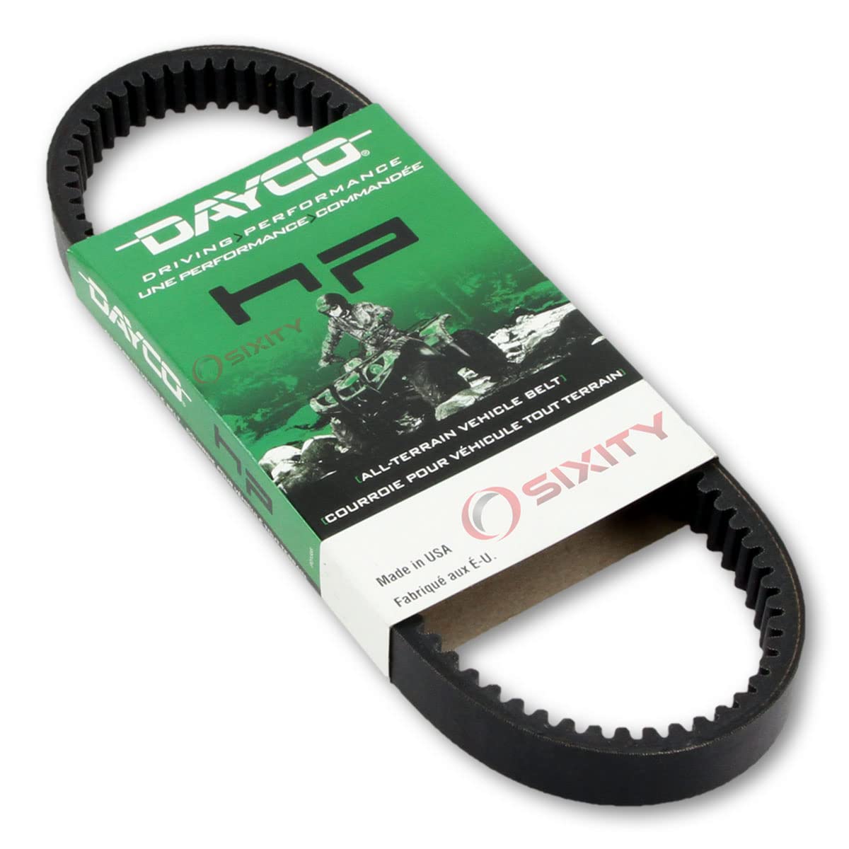 2000 Polaris Magnum 500 4x4 Drive Belt Dayco HP ATV OEM Upgrade Replacement Transmission Belts