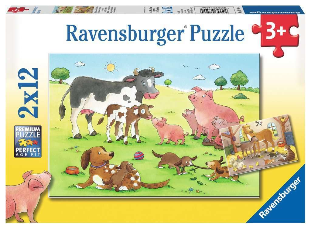 Puzzle à cadre 15 pièces, la fête d'anniversaire des animaux 12004042 RAVENSBURGER Puzzle à cadre 15 pièces, la fête d'anniversaire des animaux 12004042 RAVENSBURGER