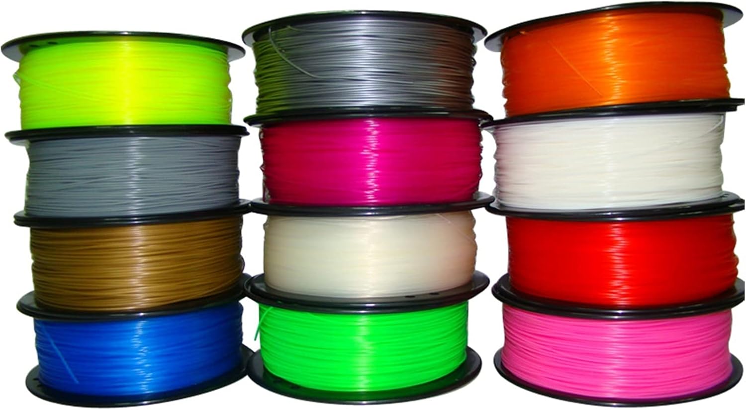 3D Printer Filament 3mm 1kg/2.2lbs Plastic Filament Consumables 3.0mm Material for 3D Printer 3.0mm (Color : PLA Glow Blue 1kg)