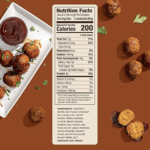 Jack & Annie'S Jackfruit Meatballs Classic thumb #2