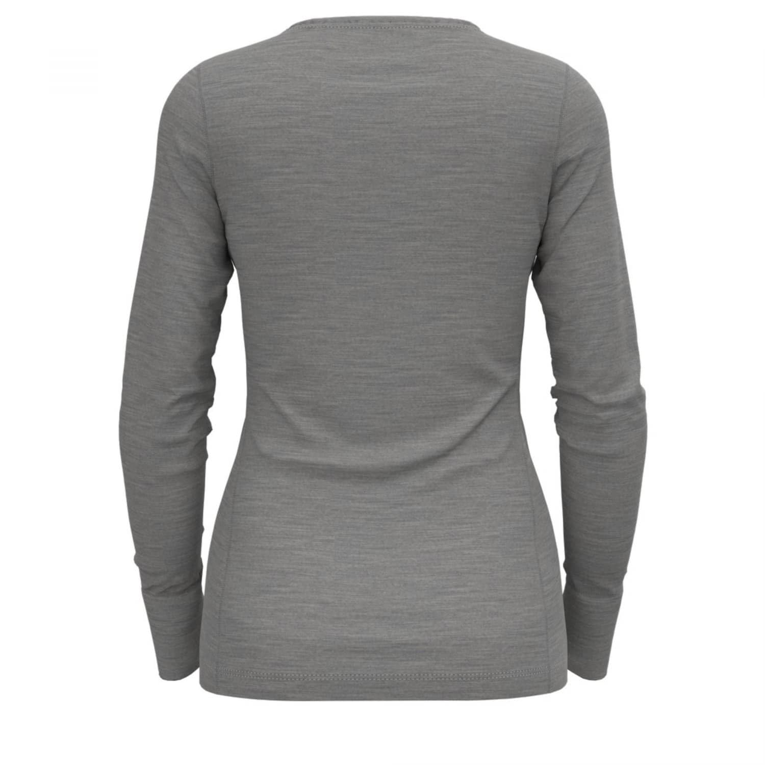 Odlo Suw Top Crew Neck L/S Natural 100% Merin Camiseta Mujer
