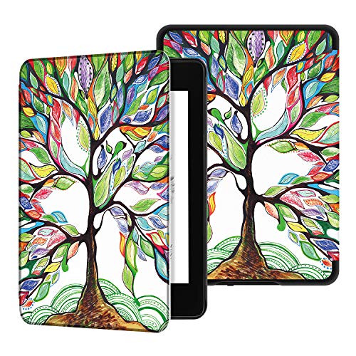 Ayotu Water-Safe Case for Kindle Paperwhite 2018 - PU Leather Smart Cover