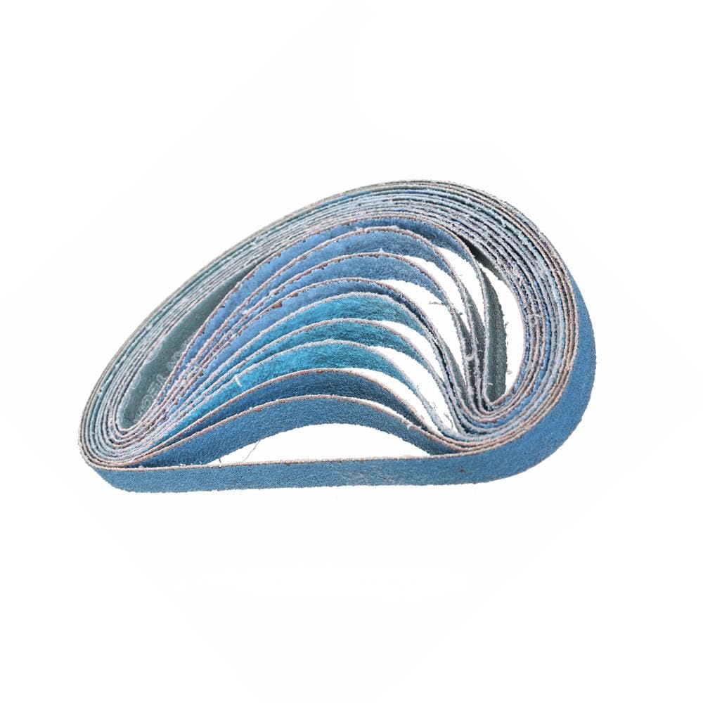 Nastro abrasivo, Nastri abrasivi Confezione da 107 13x457mm grana 40-80 | 80