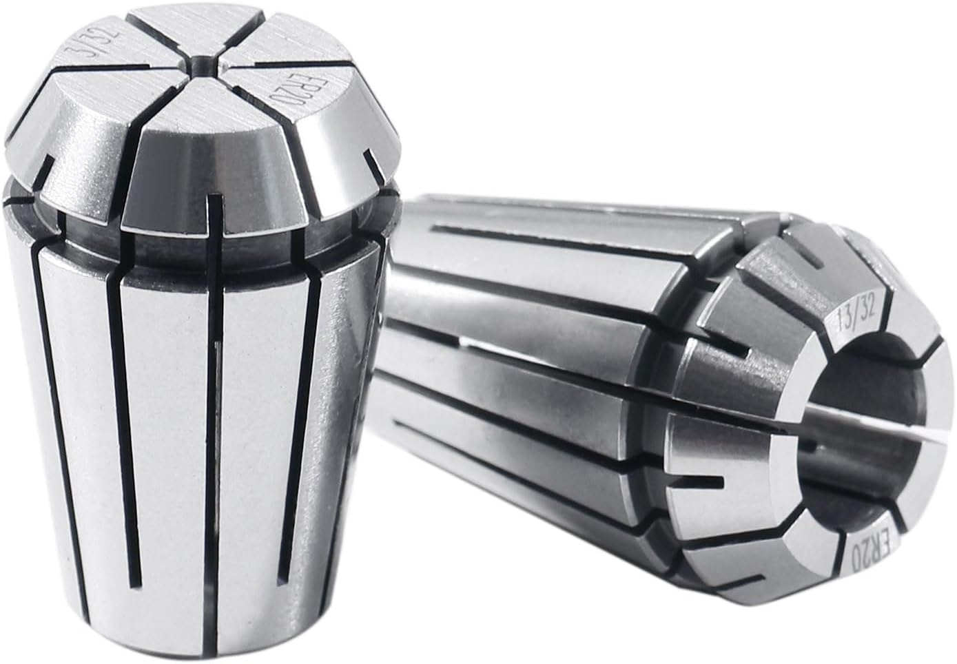 Accusize Industrial Tools 12 Pc Er-20 Collet Set, Size from 1/16'' up to 1/2'' in Fitted Strong Alunimum Box, 0223-0799