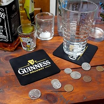 ギネス　キャンペーン当選品　非売品額縁クラッシックラベル、コースターパネル ギネスキャンペーン当選品非売品額縁クラッシックラベル、コースターパネル