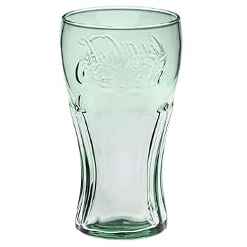 Coca-Cola ロゴ入りガラスグラス 約300ml60s Coca-Cola ロゴ入りガラスグラス 約300ml60s TOYO GLASS