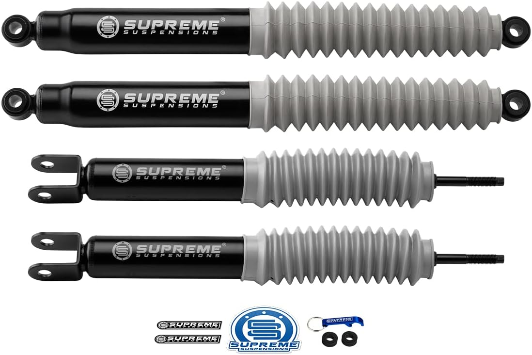 Supreme Suspensions Front & Rear Complete Set of Shocks for 19992007 Chevrolet