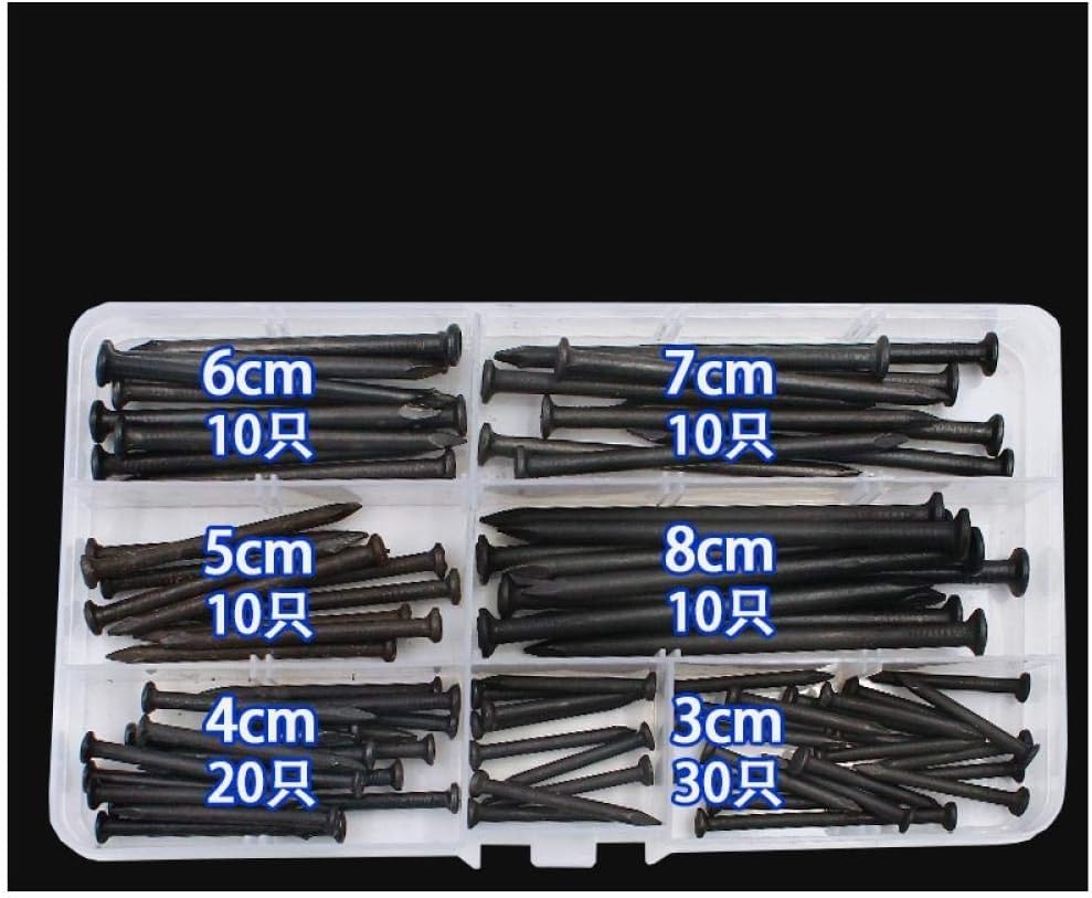 Chiodi a testa di perno, Chiodi for assi del pavimento, Chiodi for carpenteria, Chiodi for legno, Chiodi for acciaio for cemento, Chiodi for appendere, Set di chiodi for la lavorazione del legno (dime