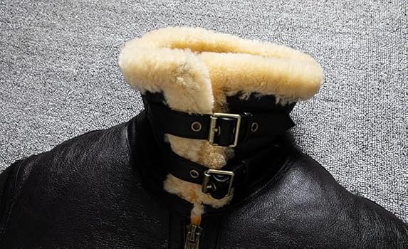 Amazon | [リエゾン] 上質 メンズ レザー ジャケット シープスキン