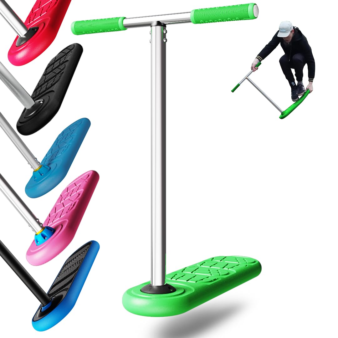 The Indo Trick Scooter - Indo Trampoline Scooter - Stunt Scooter for Teens, Kids, Adults - Pro Trick Indoors and Outdoors for Beginners and Professionals