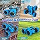 Ferngesteuertes Auto Kinder ab 3 4 5 6 Jahre mit LED Lichter | 2.4Ghz RC Auto mit 360° Drehung & 4WD Offroad | 2 Aufladbarer Batterien | Monstertruck Spielzeug Geschenk für Jungen Mädchen (Blau)