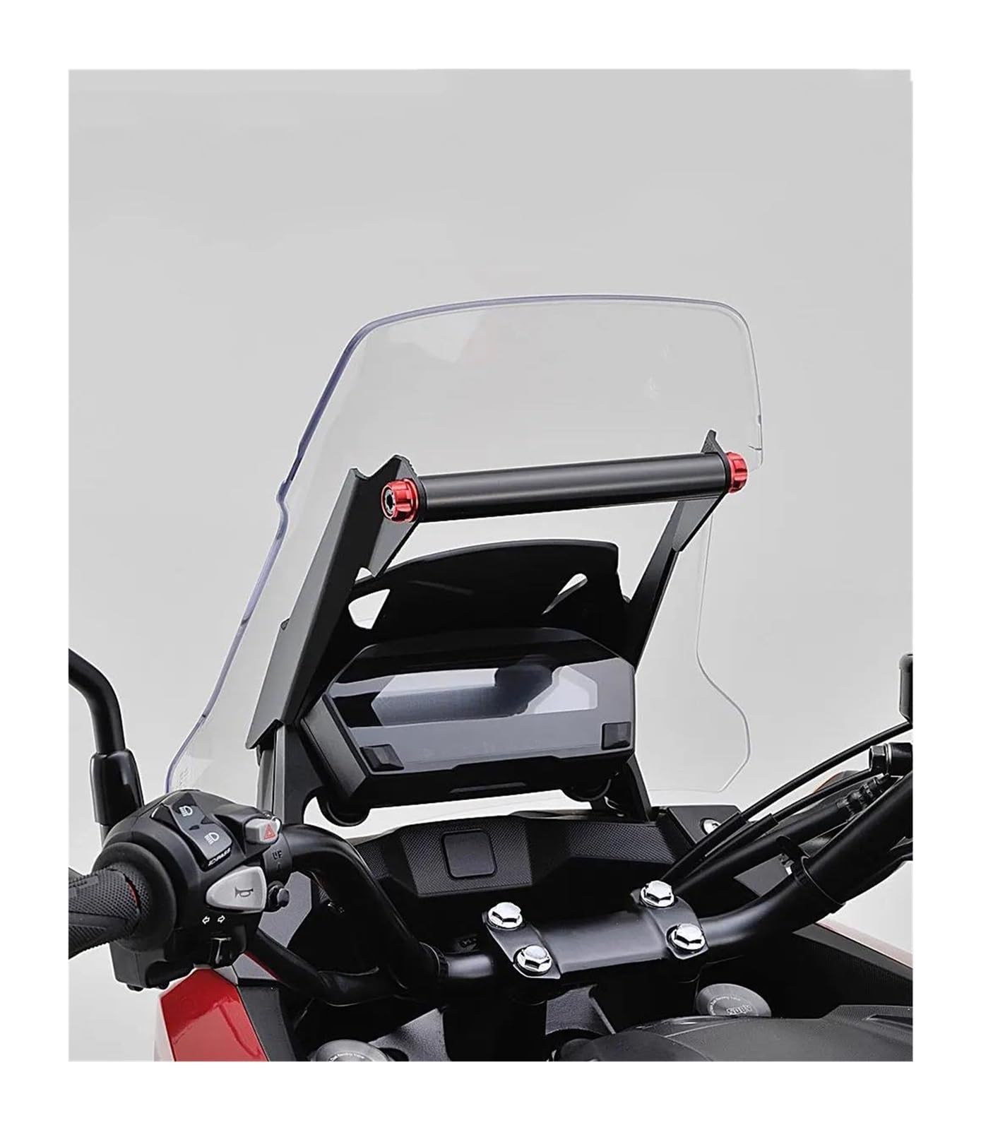 Soporte Montaje GPS Navegación para NC750 X para NC 750 X NC750X NC 750X 2016 2017 2018 2019 Soporte Adaptado Motocicleta GPS TELÉFONO Navegación GPS Placa Accesorios Soporte Soporte GPS