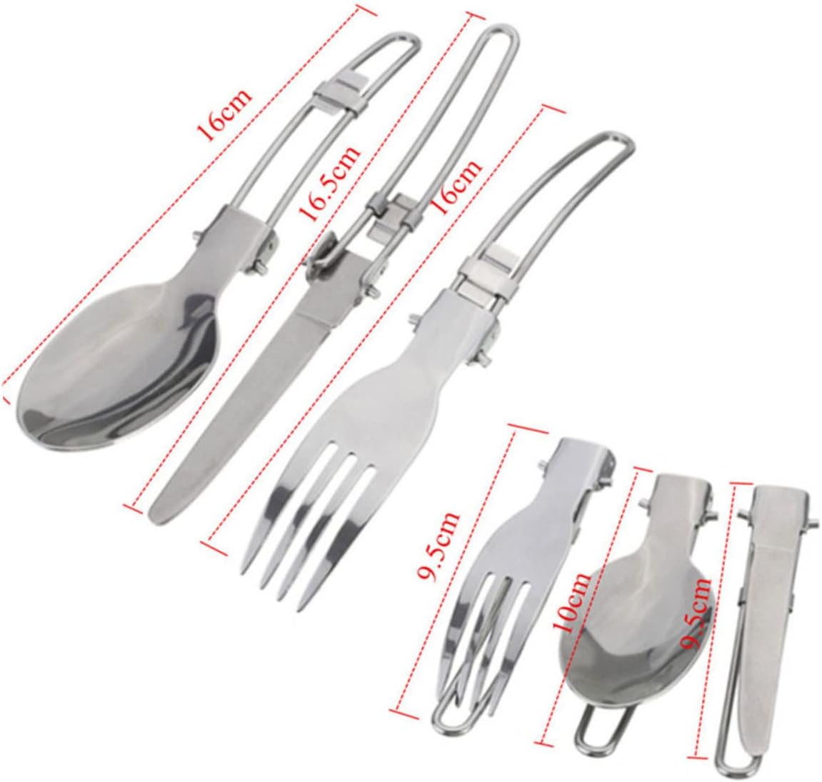 1set Person Camping Cookware Set Cooking Pot Teapot Utensils Portable Cooking Supplies Hiking and Climbing Gear