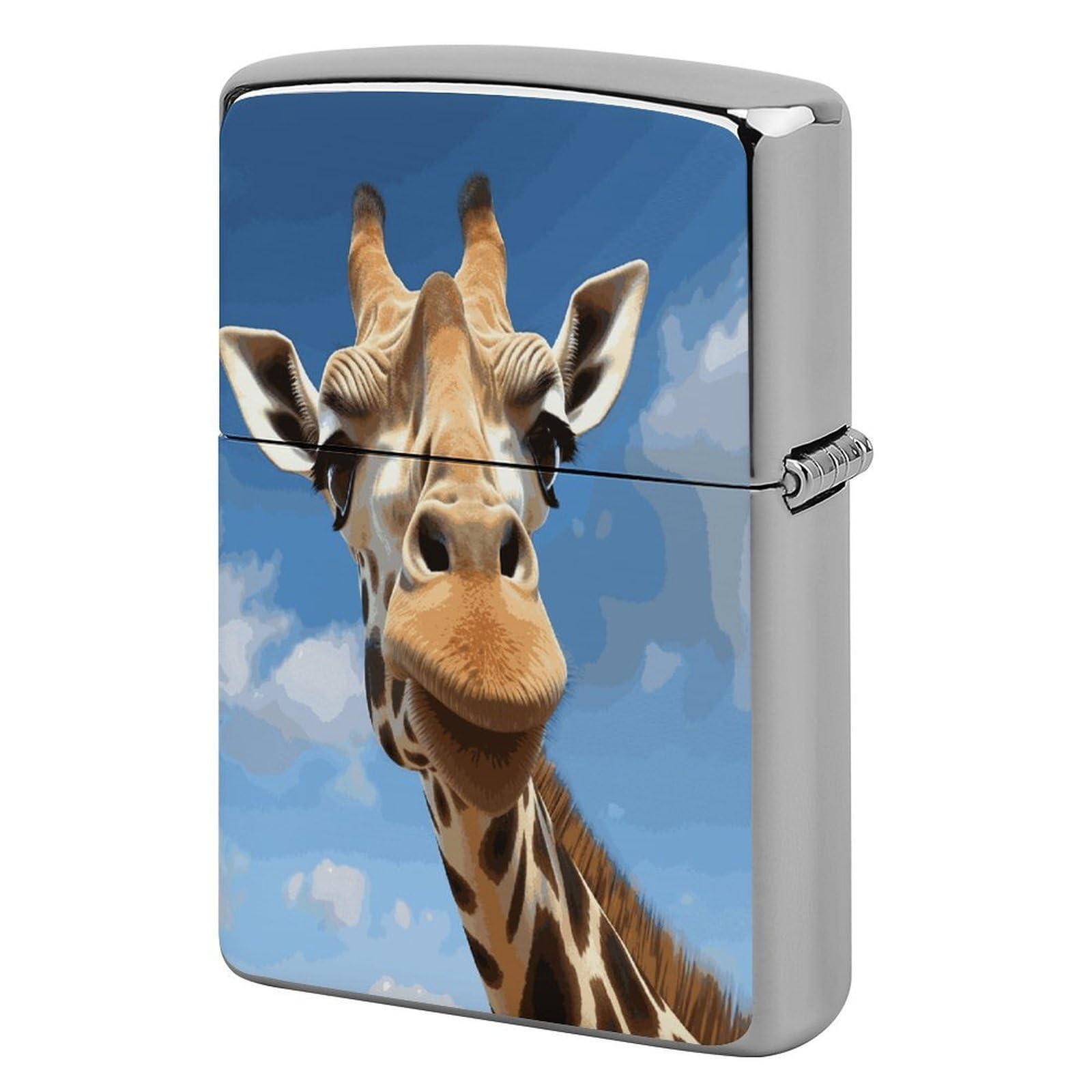 Fekiloot Style Funny Giraffe Lighter Case Cover Lighter Holder