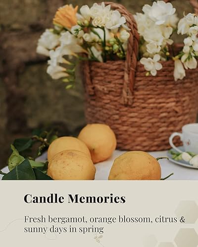 Miniatura 6 de Veda Tinda Scent Velas perfumadas de cera de abejas juego de regalo de velas perfumadas para hombres paquete de 4 velas perfumadas de 26 onzas para