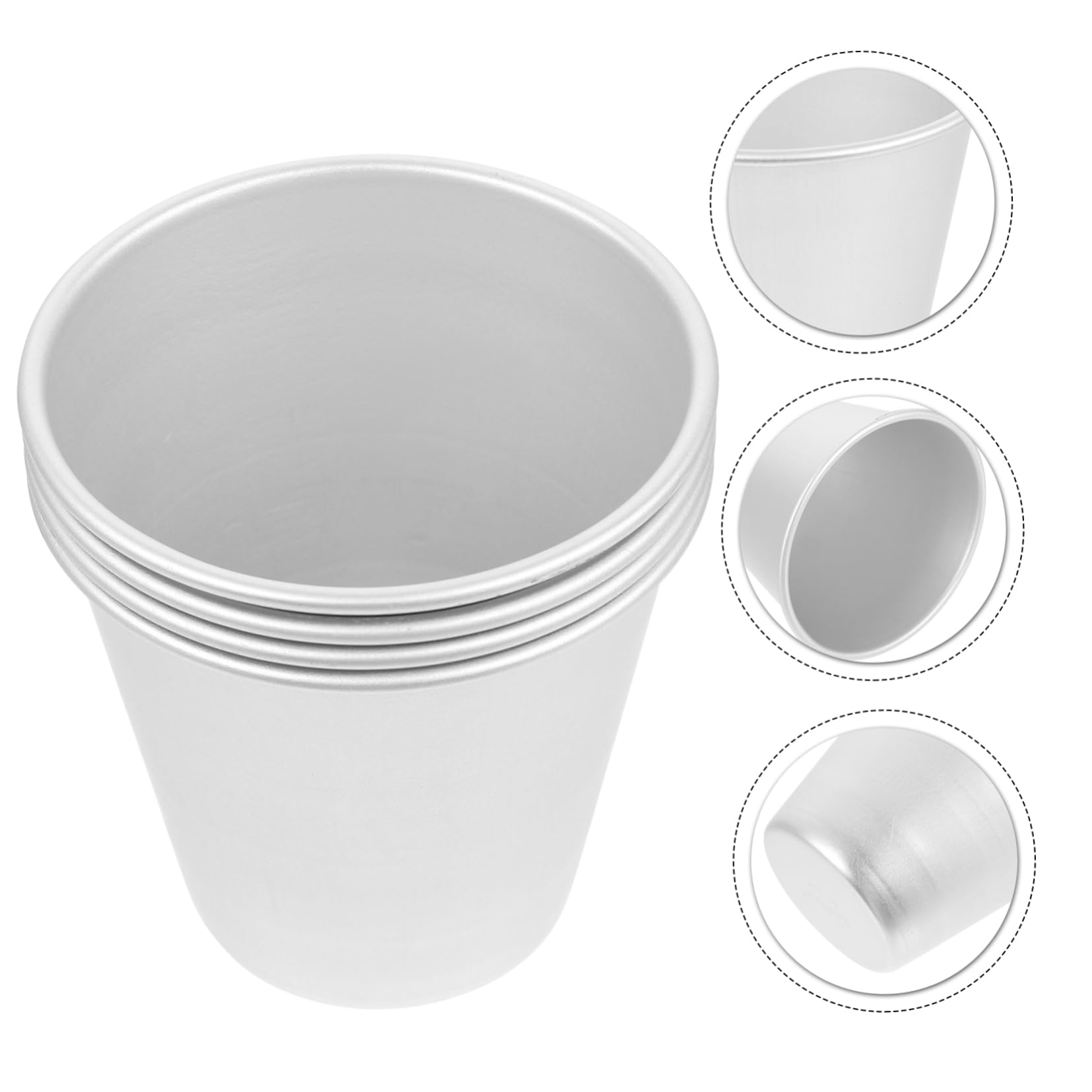 COLLBATH 3sets Torte Muffin Pudding Kuchen Backen Antihaft-küche Versorgung 4 Stücke * 3