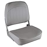 Wise 8WD734PLS-717 Standard Low Back Boat Seat, Grey